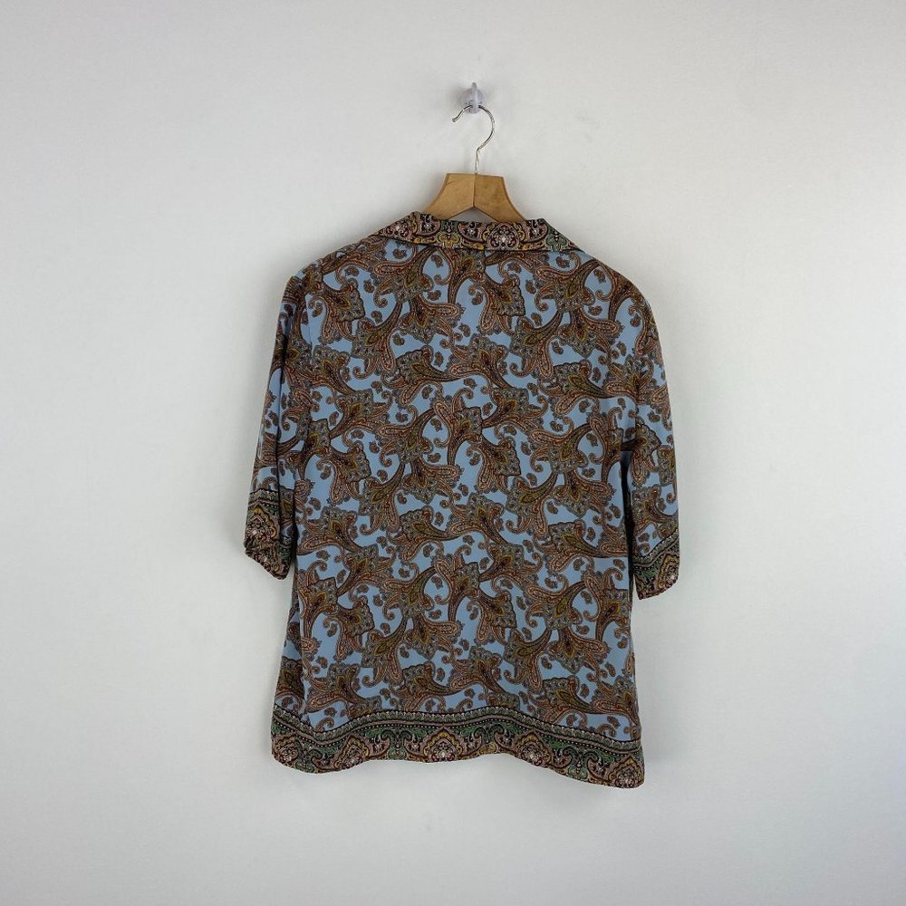 Mng Abstract Pattern Print Light Shirt - image 6